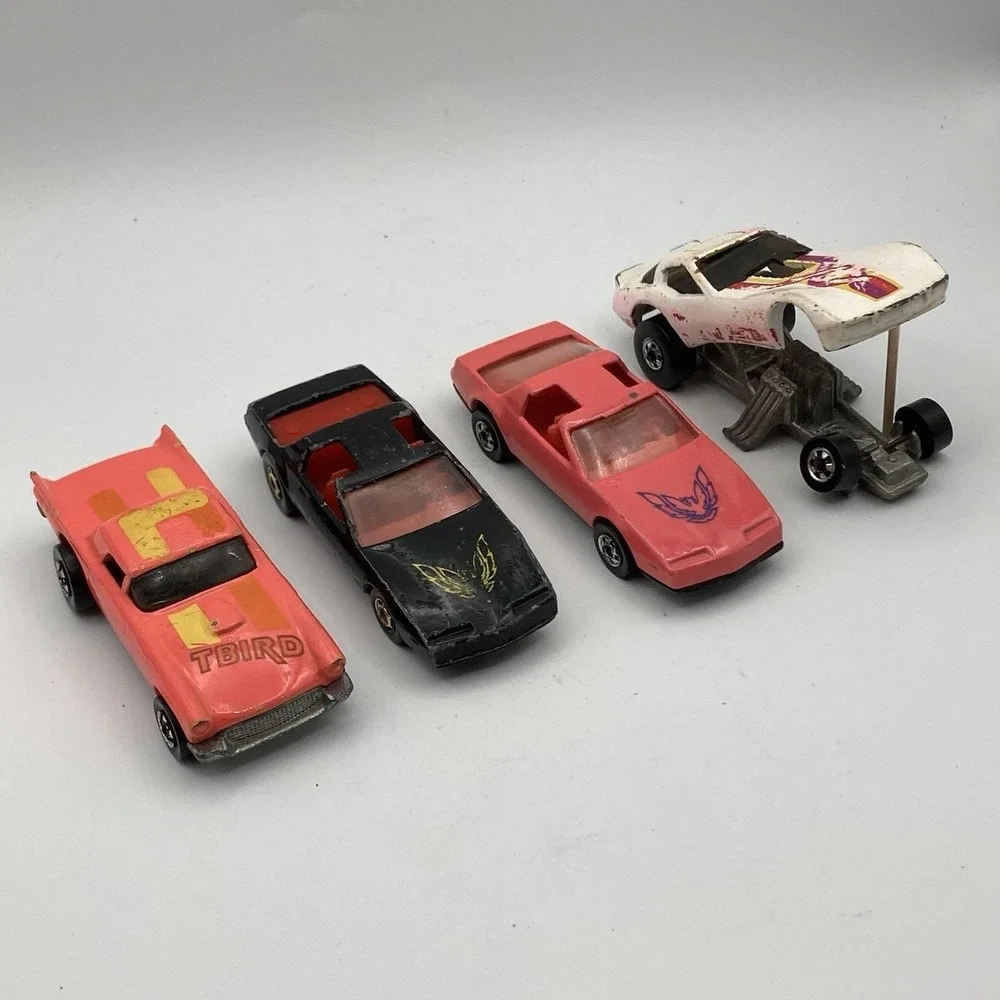 Vtg Hot Wheels & Die-Cast Vehicle – 1970s / 1980s Era Trans Am Firebird / Lot #4